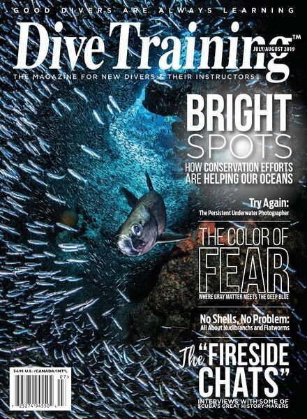 Dive Training – July 2019 Cover
