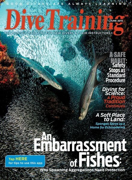 Dive Training – June 2015 Cover