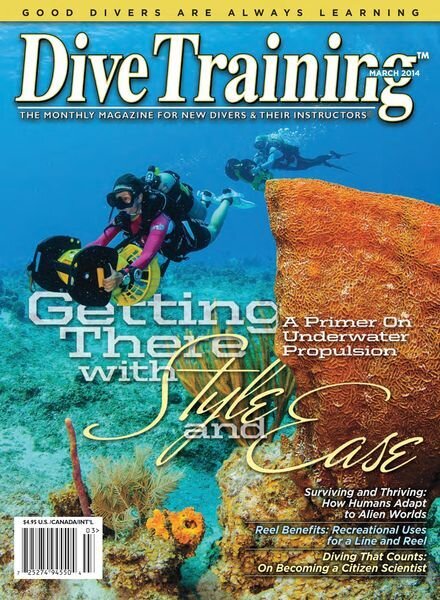 Dive Training – March 2014 Cover