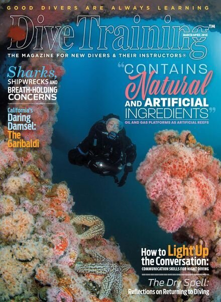 Dive Training – March 2018 Cover