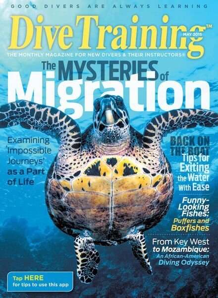 Dive Training – May 2015 Cover