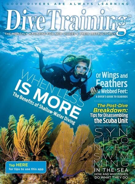Dive Training – October 2015 Cover