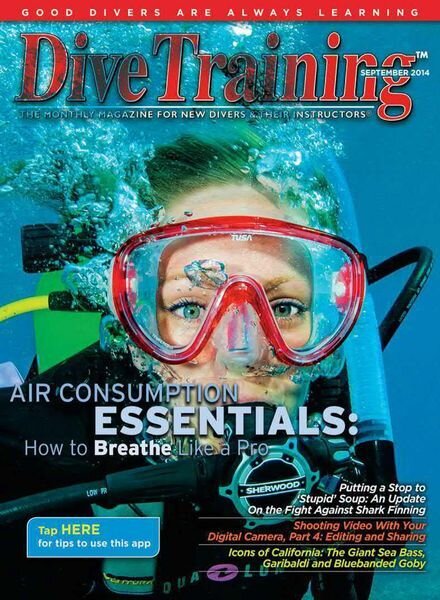 Dive Training – September 2014 Cover