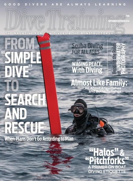 Dive Training – September 2018 Cover