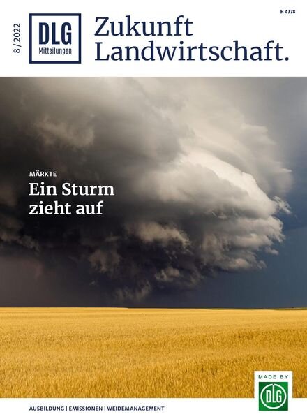 DLG Mitteilungen – Juli 2022 Cover