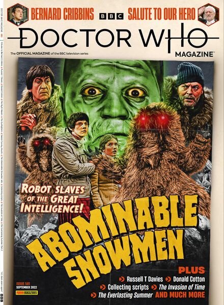 Doctor Who Magazine – Issue 581 – September 2022 Cover