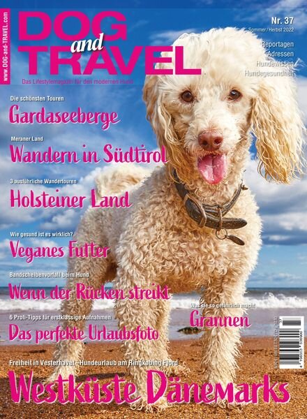 DOGandTRAVEL – August 2022 Cover