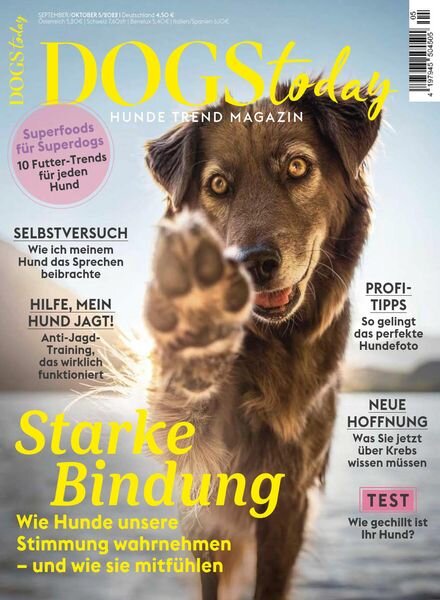 Dogs Today Germany – September-Oktober 2022 Cover