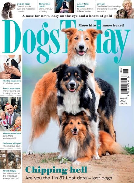 Dogs Today UK – August 2022 Cover