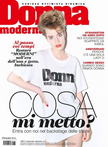 Donna Moderna – 11 Agosto 2022 Cover