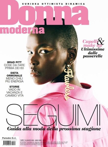 Donna Moderna – 16 Agosto 2022 Cover