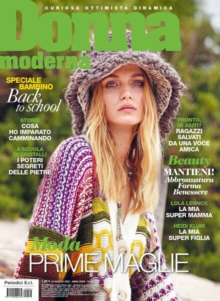 Donna Moderna – 25 Agosto 2022 Cover