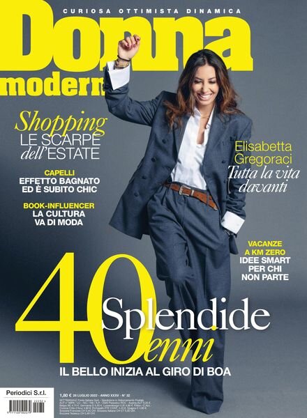 Donna Moderna – 28 luglio 2022 Cover