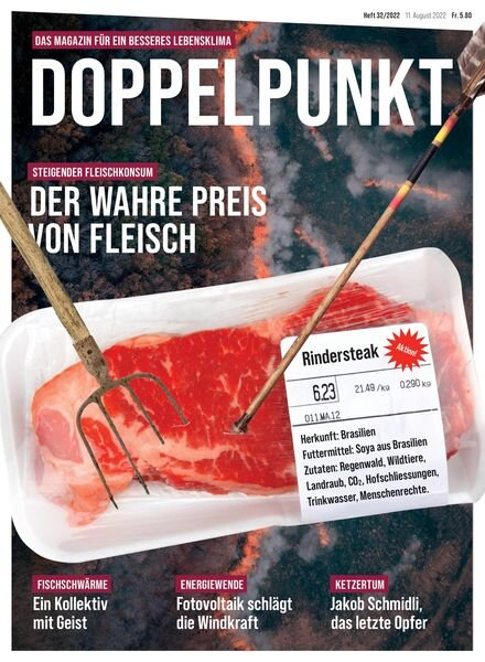 Doppelpunkt – 11 August 2022 Cover