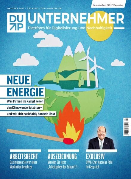 DUB UNTERNEHMER-Magazin – August 2022 Cover