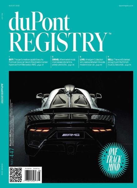 duPont Registry – August 2022 Cover