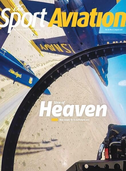 EAA Sport Aviation – August 2017 Cover