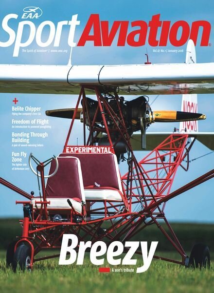 EAA Sport Aviation – January 2018 Cover