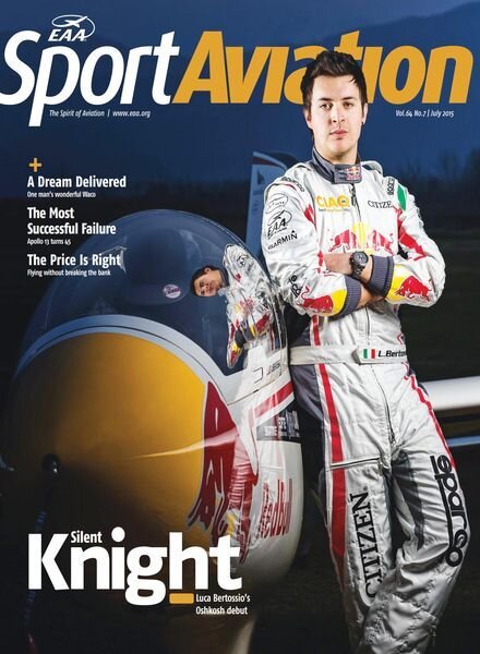 EAA Sport Aviation – July 2015 Cover