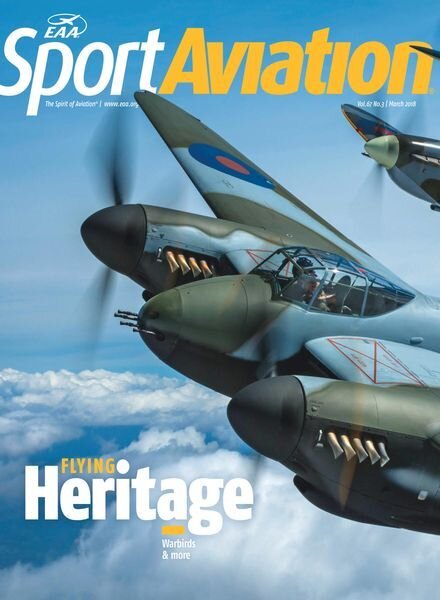 EAA Sport Aviation – March 2018 Cover