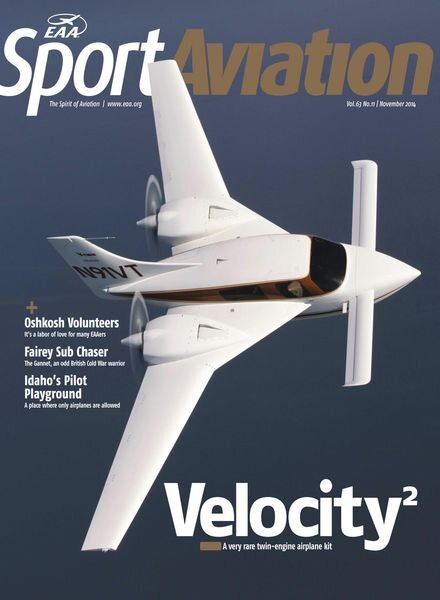 EAA Sport Aviation – November 2014 Cover