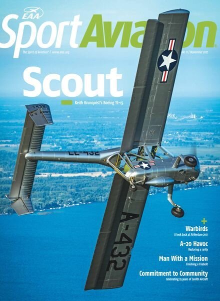 EAA Sport Aviation – October 2017 Cover