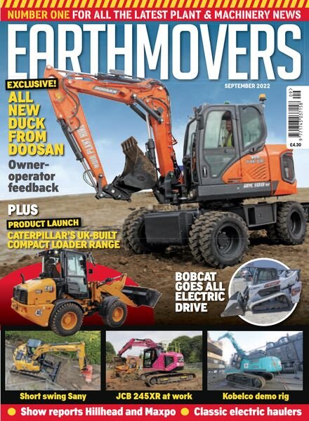 Earthmovers – September 2022 Cover