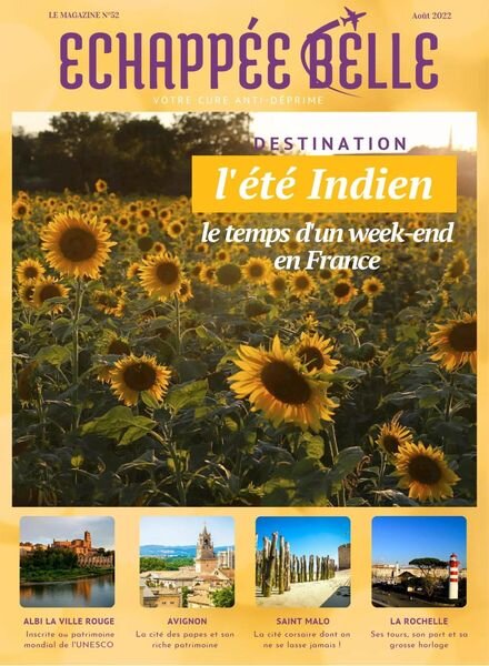 Echappee Belle Magazine – 04 aout 2022 Cover
