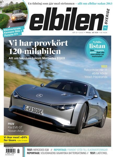 Elbilen – 26 augusti 2022 Cover