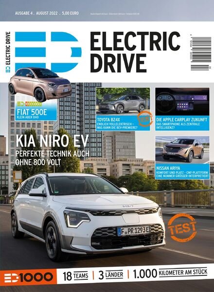 Electric Drive – August 2022 Cover