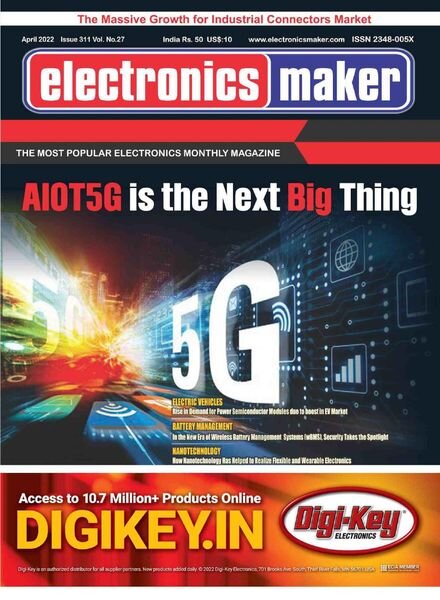 Electronics Maker – April 2022 Cover