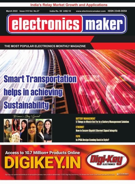 Electronics Maker – March 2022 Cover