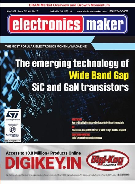 Electronics Maker – May 2022 Cover