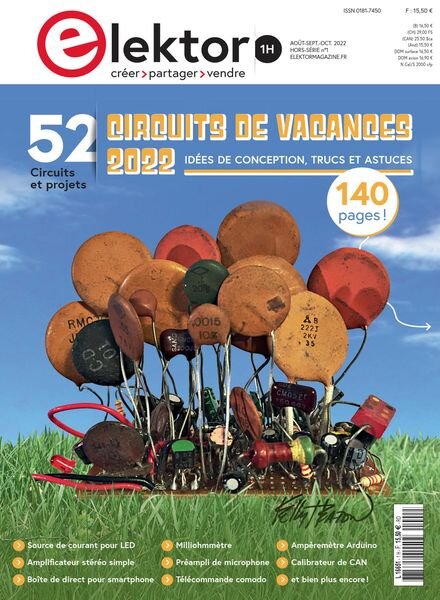 Elektor France – Hors-Serie – Aout-Octobre 2022 Cover