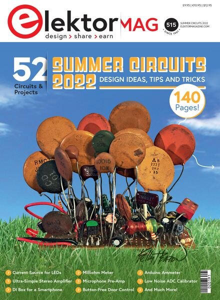 Elektor Mag – Summer Circuits 2022 Cover