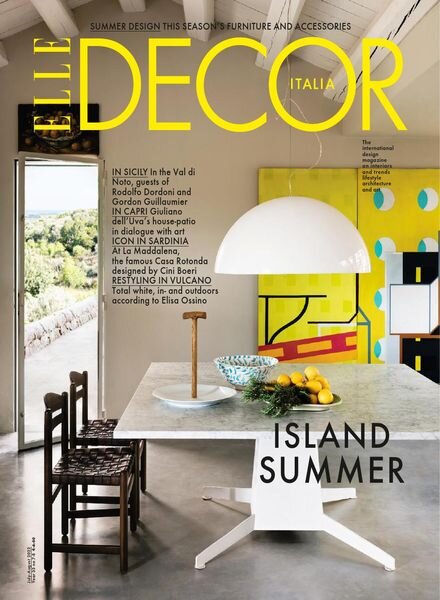 Elle Decor Italia English Edition – July-August 2022 Cover