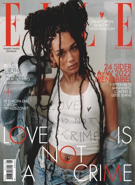 Elle Denmark – august 2022 Cover