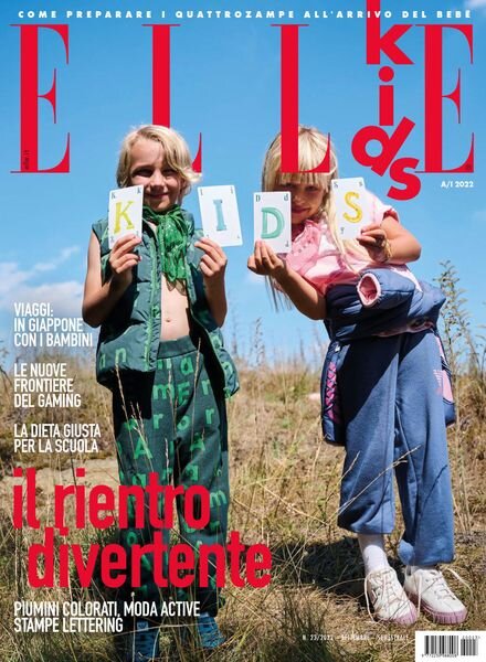 Elle Kids Italia – Settembre 2022 Cover