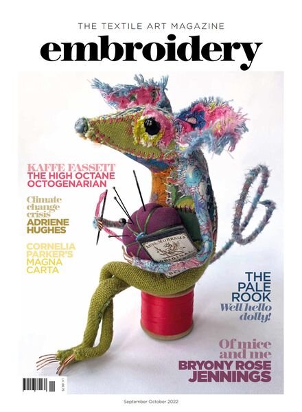 Embroidery Magazine – September 2022 Cover