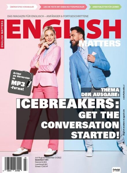English Matters German Edition – Juli-September 2022 Cover