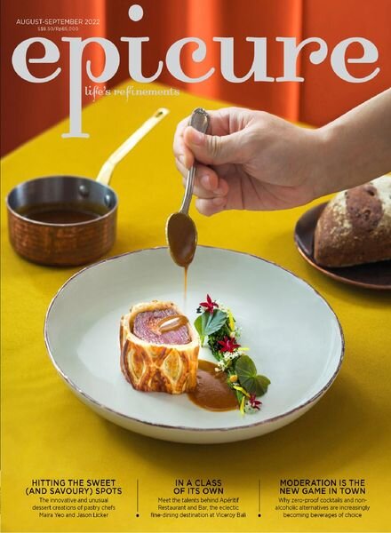 epicure Singapore – August 2022 Cover