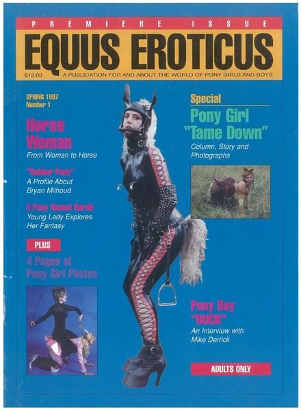 Equus Eroticus – n. 1 Spring 1997 Cover