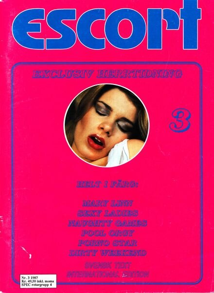 Eroticat – Nr 1 1987 Cover