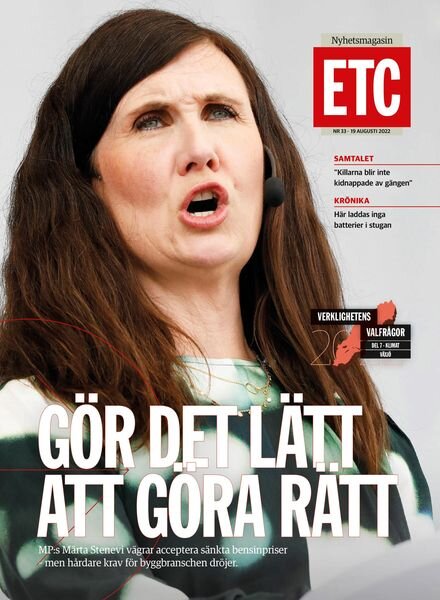 ETC – 19 augusti 2022 Cover