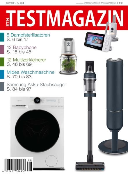 ETM Testmagazin – August 2022 Cover