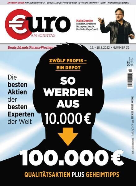 Euro am Sonntag – 12 August 2022 Cover