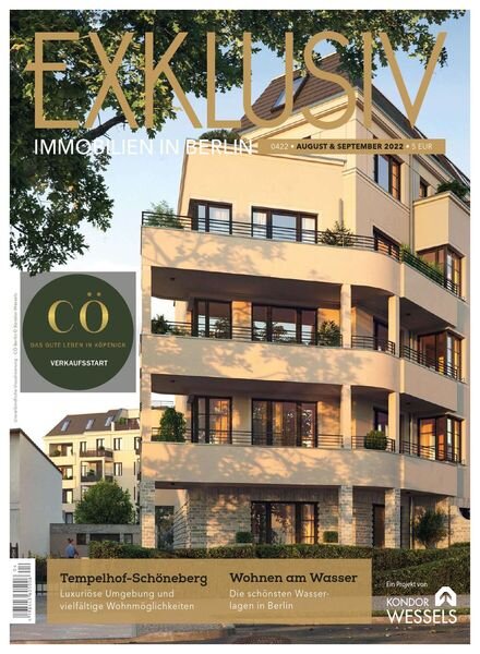 Exklusiv Immobilien in Berlin – August-September 2022 Cover