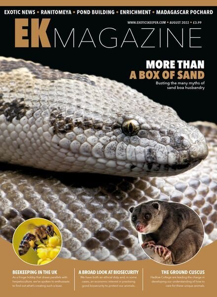 Exotics Keeper – August 2022 Cover