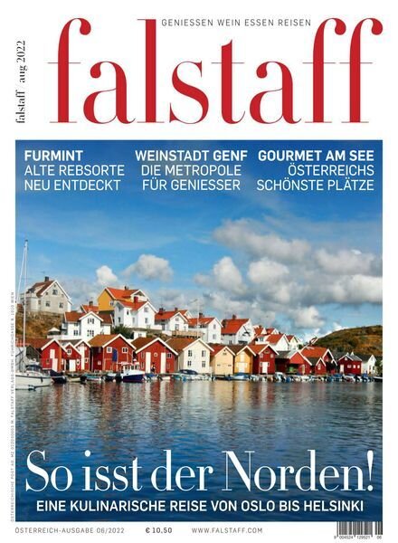 Falstaff Magazin Osterreich – August 2022 Cover