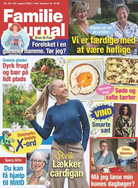 Familie Journal – 22 august 2022 Cover
